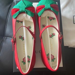 COPY - Gucci bow detail ballerina flats